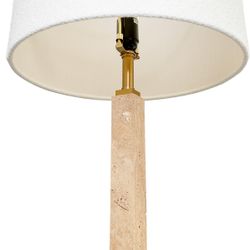 Essex Marble Table Lamp - Natural