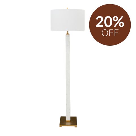 Essex Marble Floor Lamp