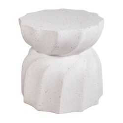 Swirl Concrete Stool - Terrazzo