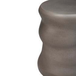 Dune Concrete Stool - Grey