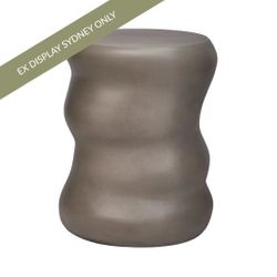 Dune Concrete Stool - Grey - OUTLET NSW