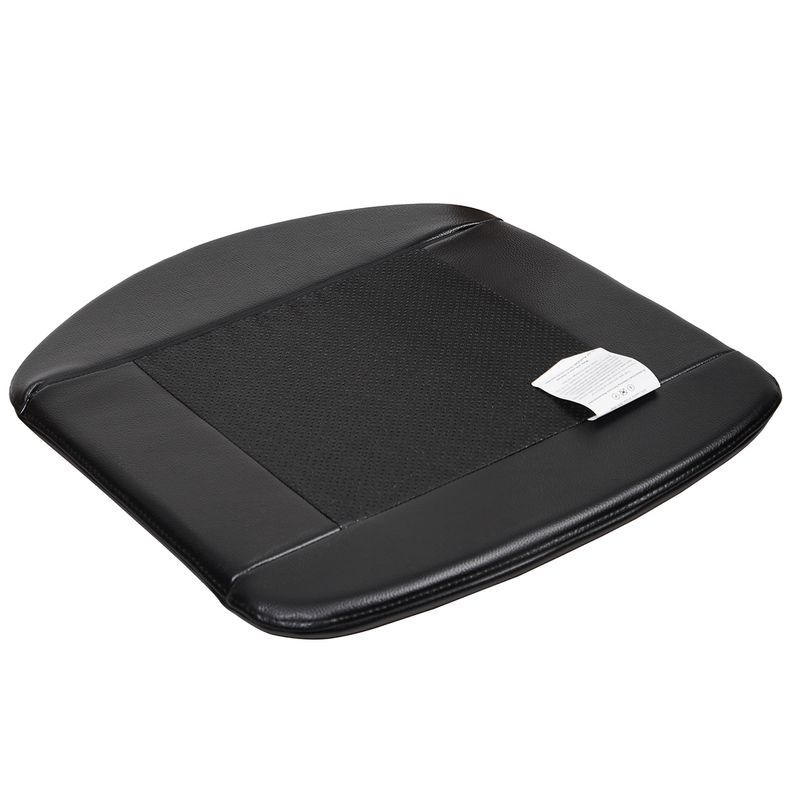 Seat Pad Set of 2 - Black Leather