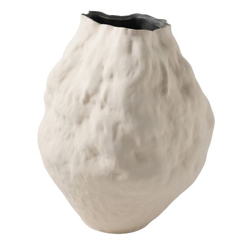 Fluer Porcelain Vase - White