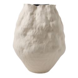 Fluer Porcelain Vase - White