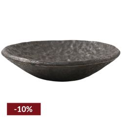 Fern Porcelain Bowl - Pewter