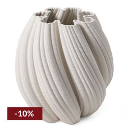 Grace Porcelain Vase - Medium White