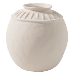 Jade Porcelain Decorative Vase - Medium