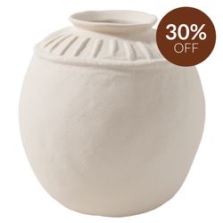 Jade Porcelain Decorative Vase - Medium