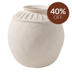 Jade Porcelain Decorative Vase - Medium