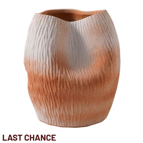 Maeve Porcelain Vase - Medium Terracotta