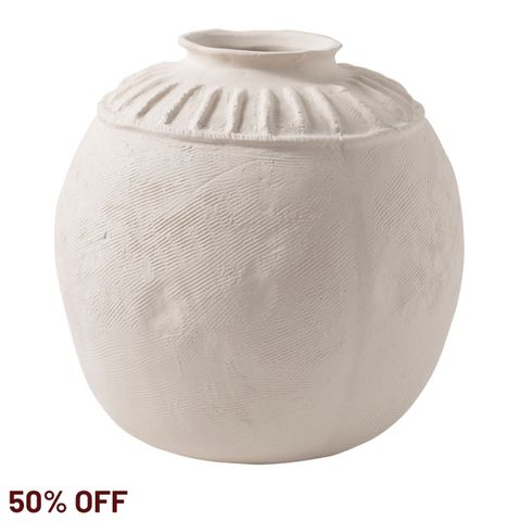 Jade Porcelain Decorative Vase - Large