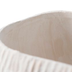 Maeve Porcelain Decorative Vase - Large White
