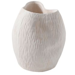 Maeve Porcelain Decorative Vase - Medium White