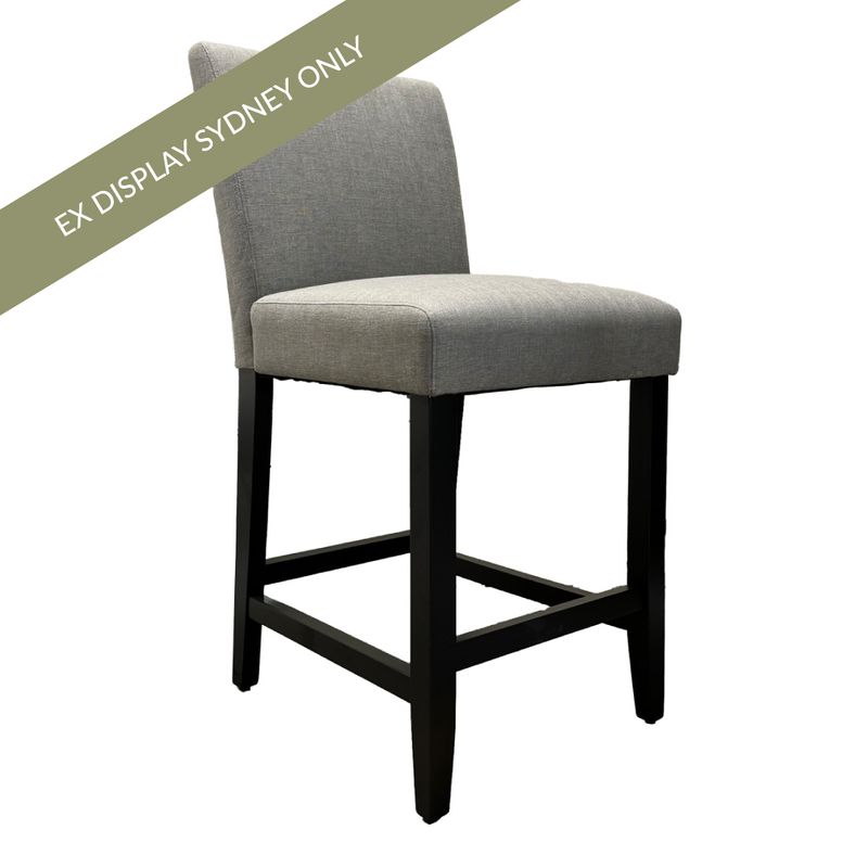 Christie Kitchen Stool - Slate Grey - OUTLET NSW