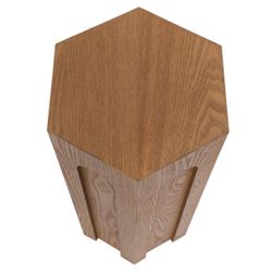 Winston Tall Side Table - Walnut