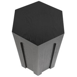 Winston Tall Side Table - Black