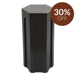 Winston Tall Side Table - Black