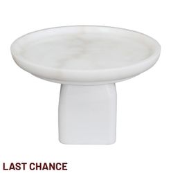 Edith Footed Bowl - Large White