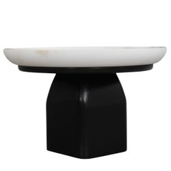 Edith Footed Bowl - Large Black