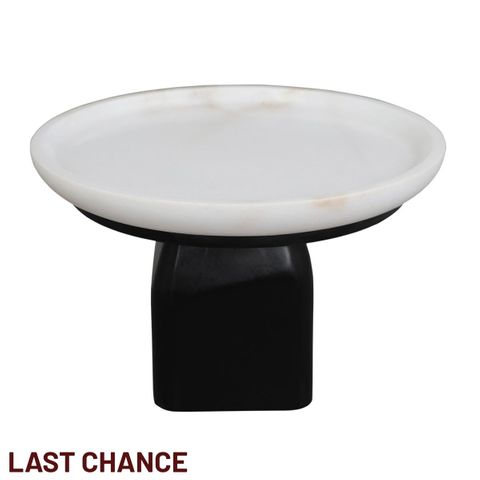 Edith Footed Bowl - Large Black