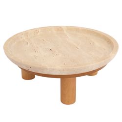 Eileen Footed Bowl - Small Natural