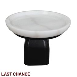 Edith Footed Bowl - Small Black