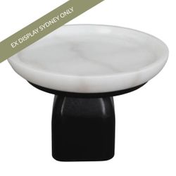 Edith Footed Bowl - Small Black - OUTLET NSW