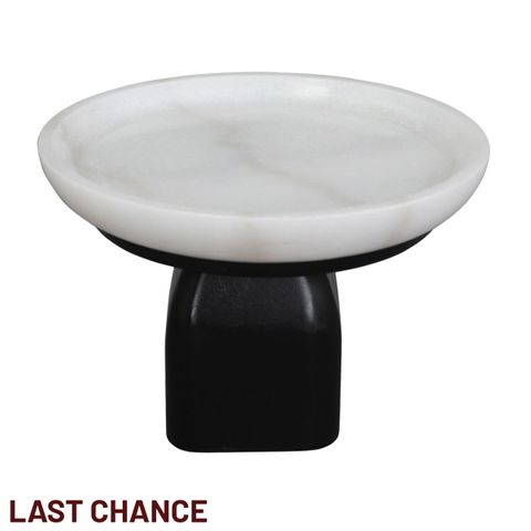 Edith Footed Bowl - Small Black