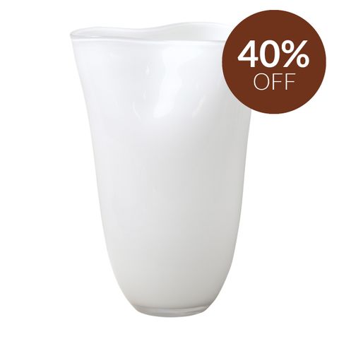 Eloise Vase - Large White