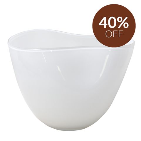 Eloise Vase - Medium White