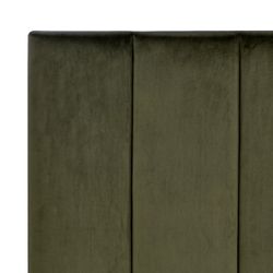 Soho Double Bedhead - Olive Velvet