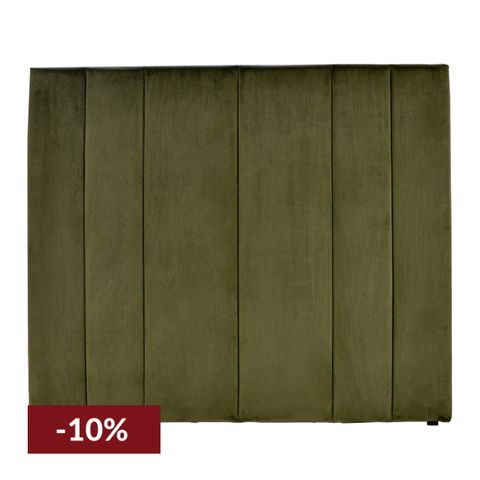 Soho Double Bedhead - Olive Velvet