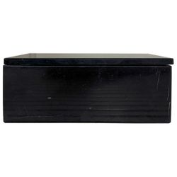 Everly Marble Storage Box - Large Black - OUTLET NSW