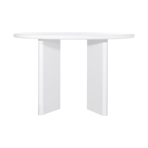 Montauk Round Dining Table - 1.2m White