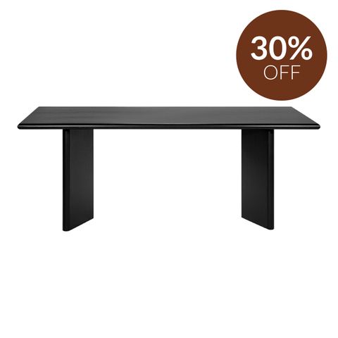 Montauk Dining Table - 2m Black