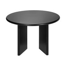 Montauk Round Dining Table - 1.2m Black