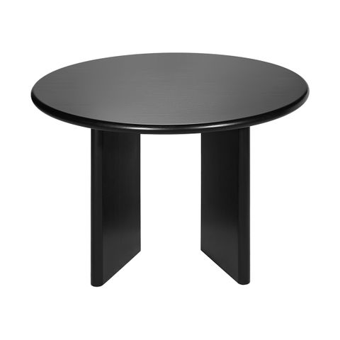 Montauk Round Dining Table - 1.2m Black