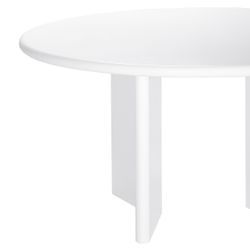 Montauk Round Dining Table - 1.5m White