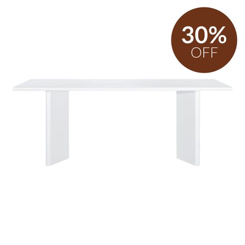 Montauk Dining Table - 2m White