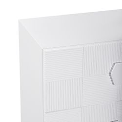 Alton Bedside Table - Large White