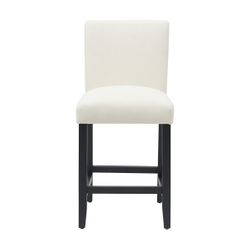 Christie Kitchen Stool Set of 2 - Off White