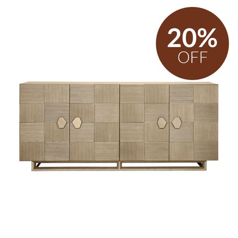 Alton Buffet - Antique Gold