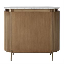 Demarco Cabinet - Antique Gold