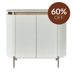 Demarco Cabinet - White