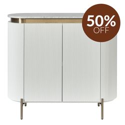 Demarco Cabinet - White