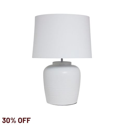 Levanzo Table Lamp - White