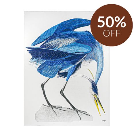 Birds of a Feather Series I Enhanced Canvas Print