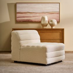 Colorado Occasional Chair - White Boucle