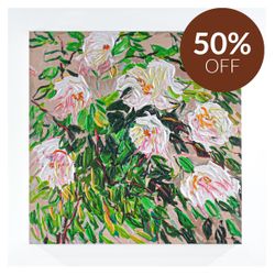 Blooms Enhanced Canvas Print