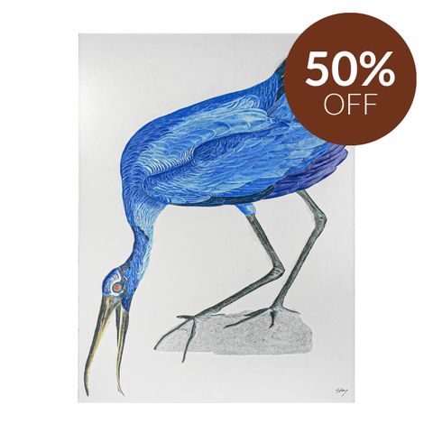 Birds of a Feather Series II Enhanced Canvas Print